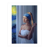 Starry Night Girl (Print Only) thumbnail