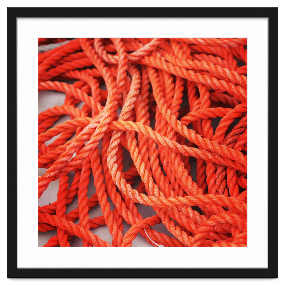 Orange ropes