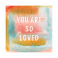 So Loved  (Print Only)