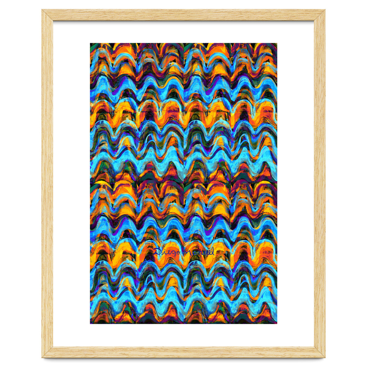 Pop abstract color full