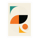 Mid Century Modern Abstract Pop  (Print Only) thumbnail
