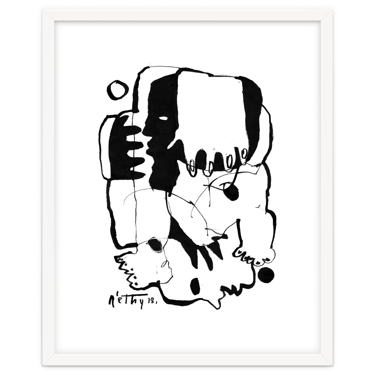 Everlasting Fight - b&w