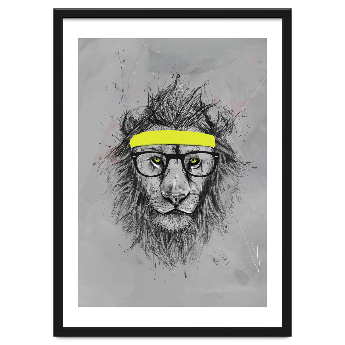 Hipster Lion