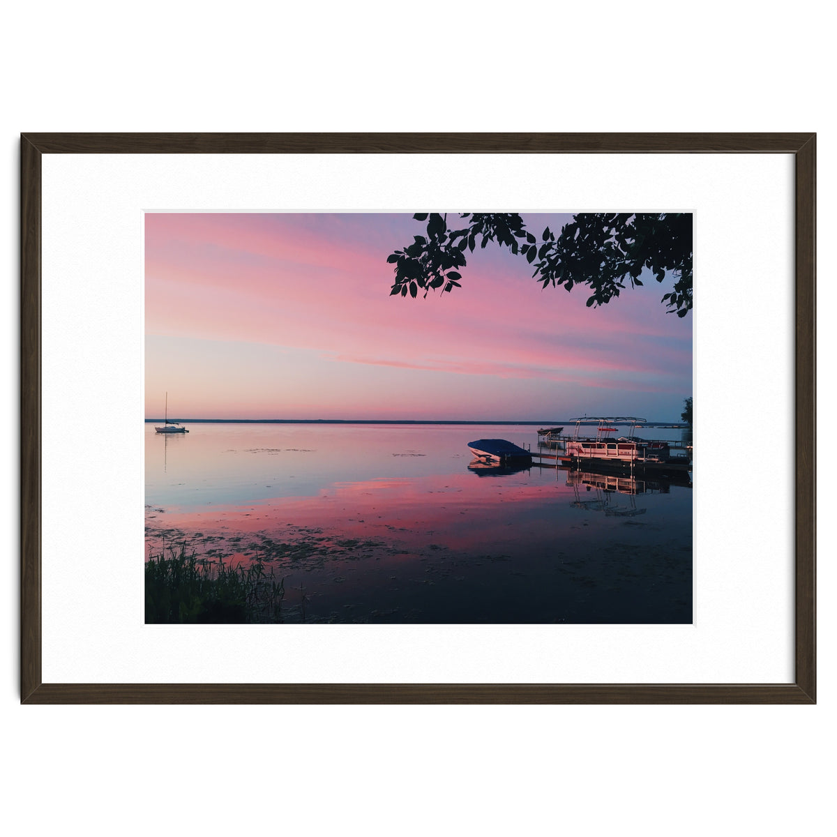 Magic hour on the lake