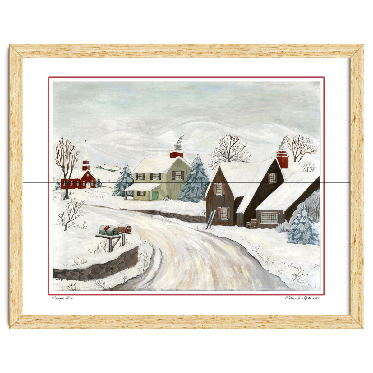 Snug & Warm Watercolor