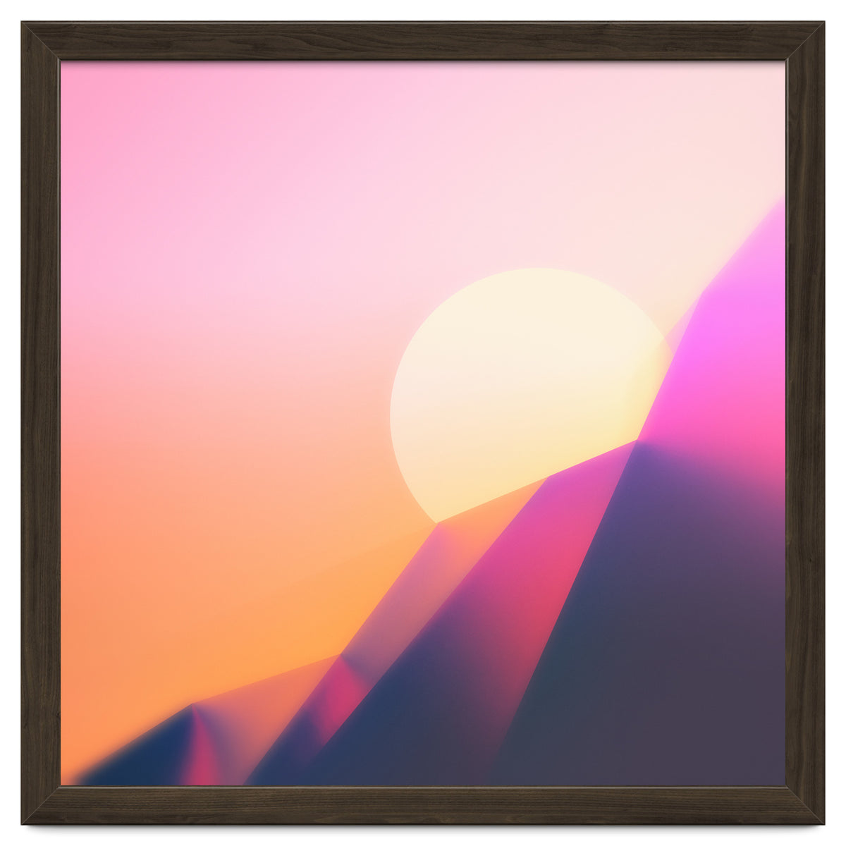 Sun Desert Mountain Sky