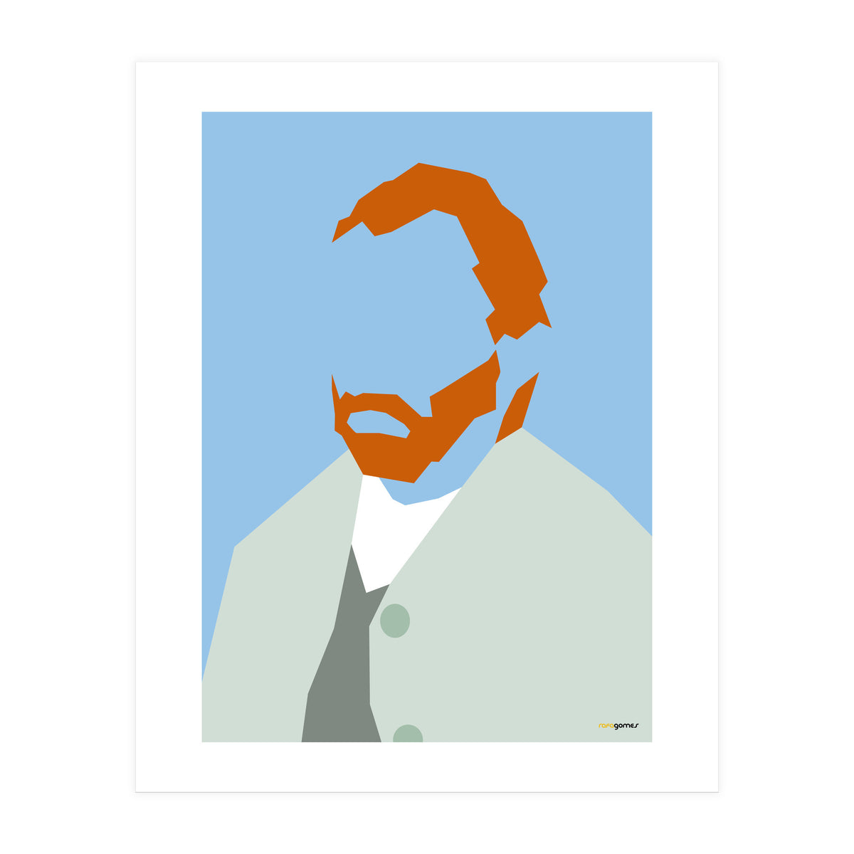 Van Gogh Minimalist (Print Only)