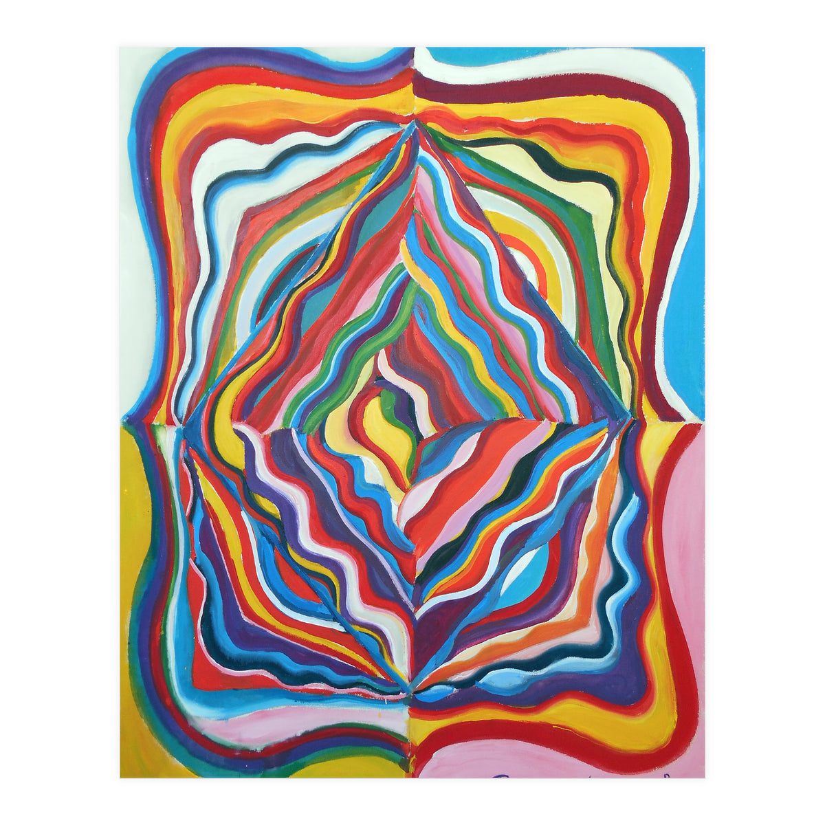 Graffiti Con Rombo (Print Only)