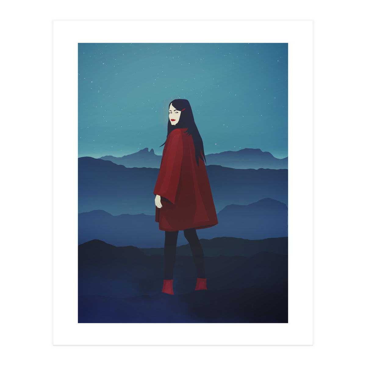 The Red Coat (Print Only)