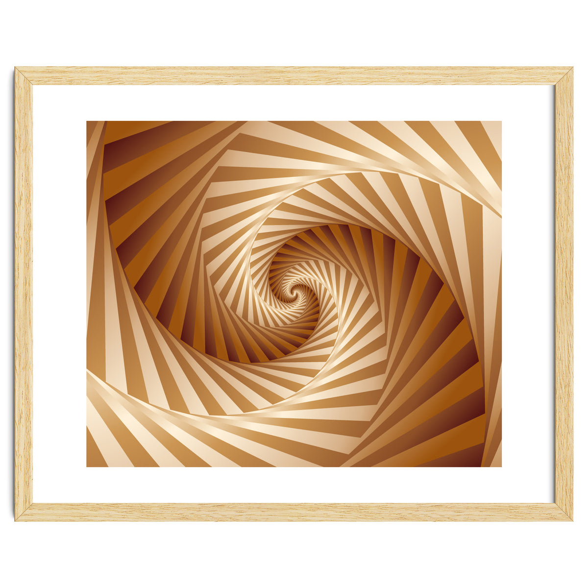 3D Effect Spiral Pattern