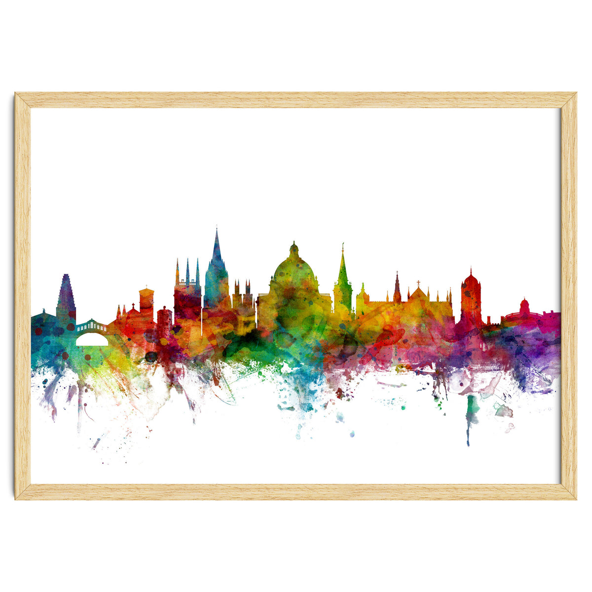 Oxford England Skyline