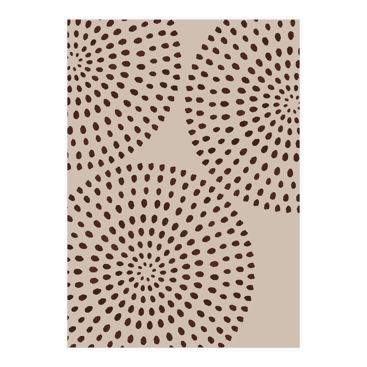 Boho Mid Century Dots (Print Only)