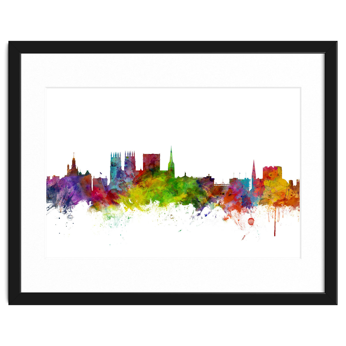 York England Skyline