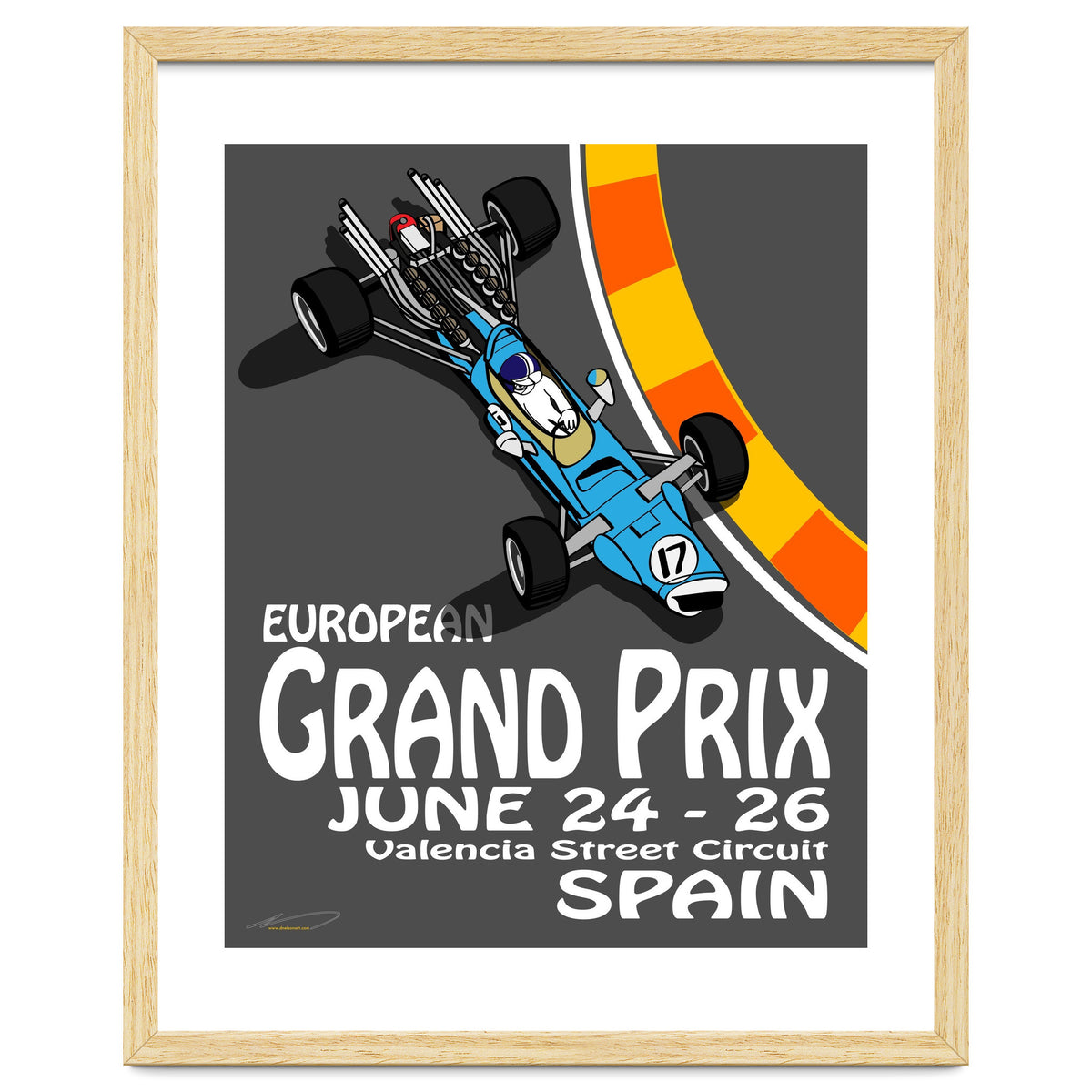 European Grand Prix poster