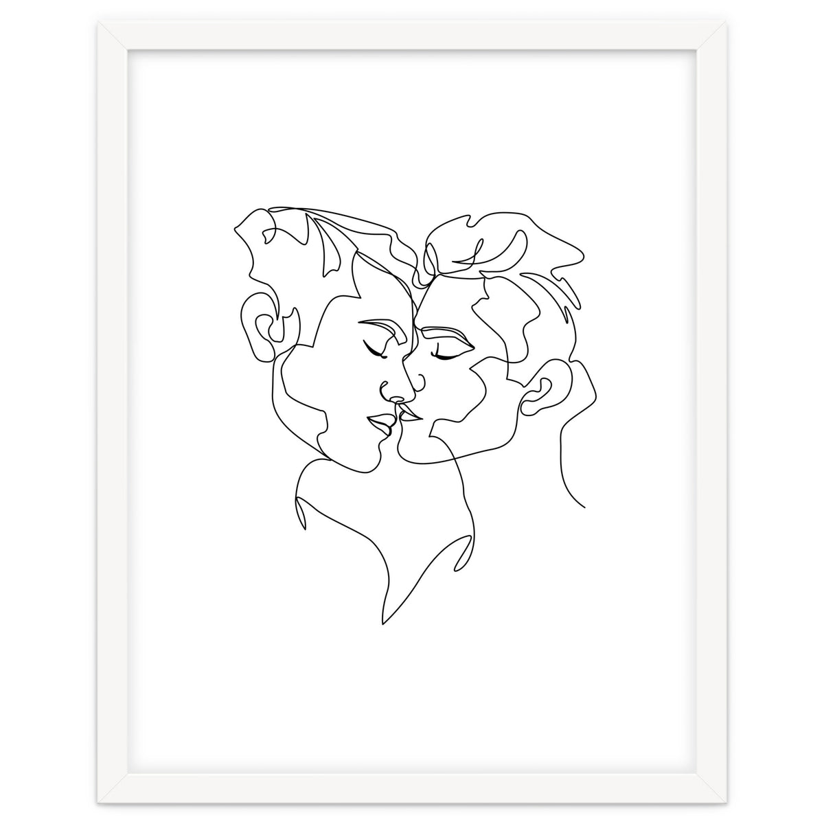 gay love line art