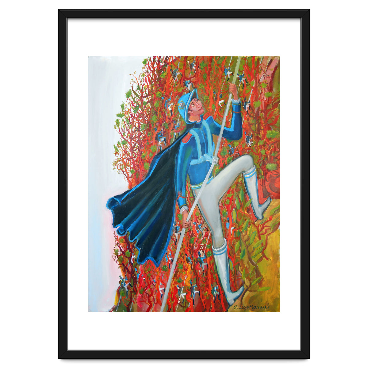 San Martin Cruzando Los Andes