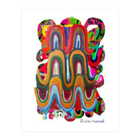 Pop Abstract Asimetrico 12 Copia (Print Only)