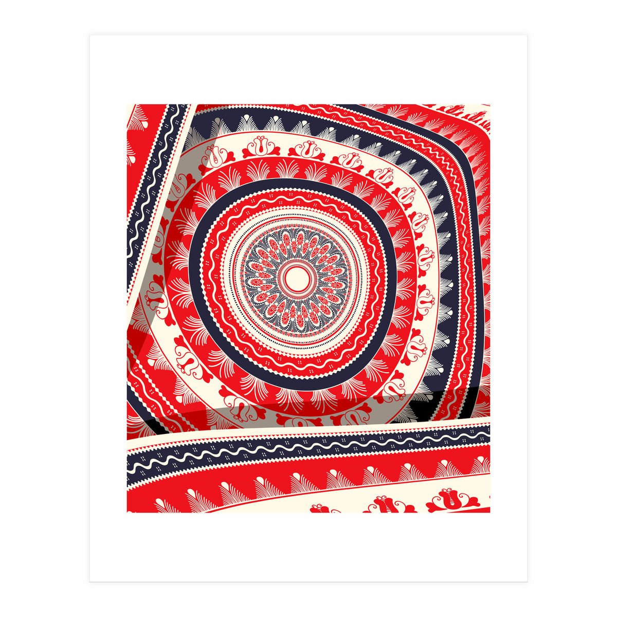 Romanian embroidery background 10 (Print Only)