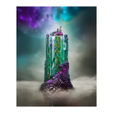 Cosmic Gemstone and Glass \|/ Universe (Print Only) thumbnail