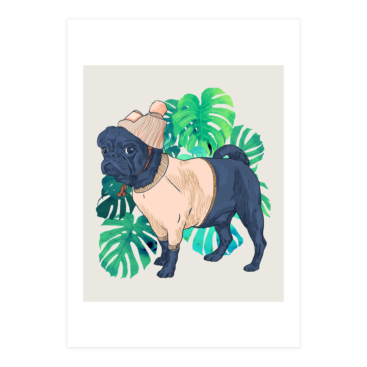 Got A Pug (Print Only)
