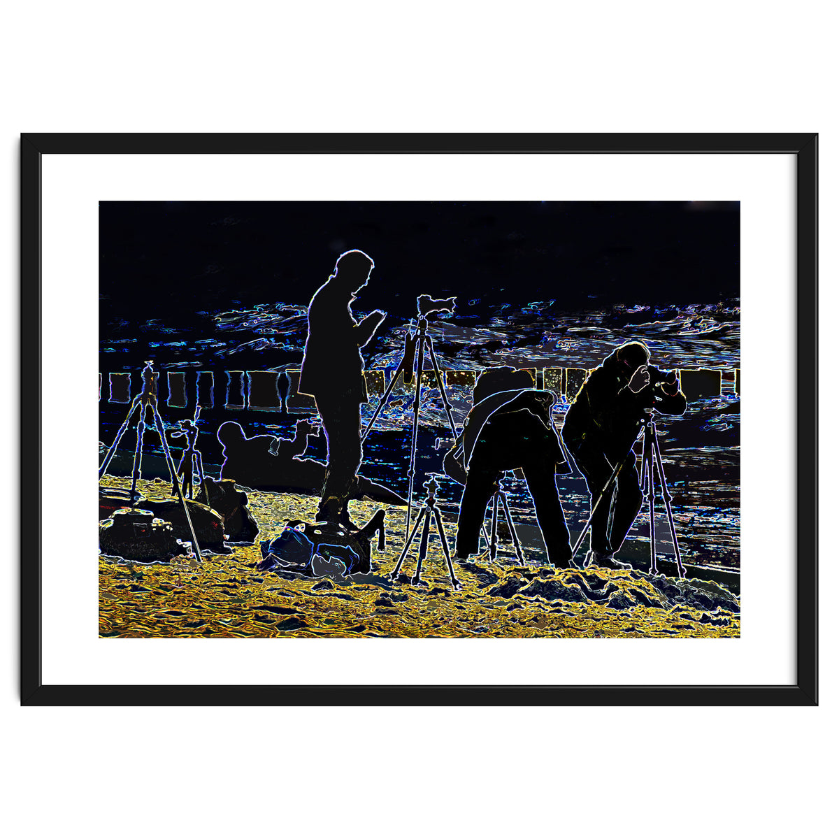 Photographers at the beach