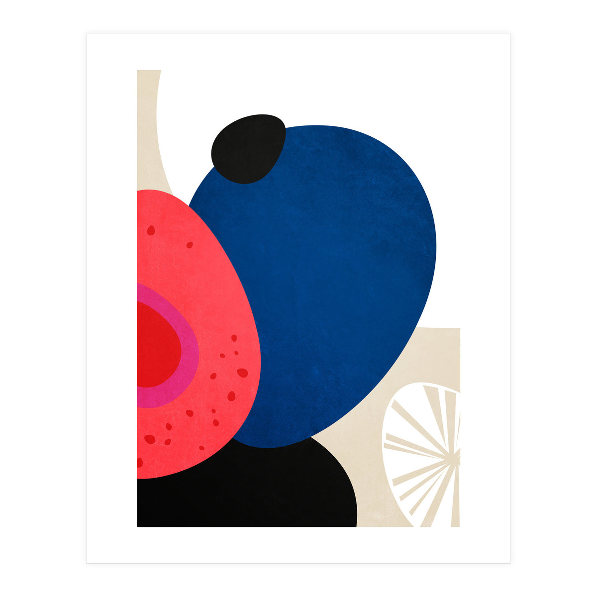 Pebbles and Seashells (Print Only)