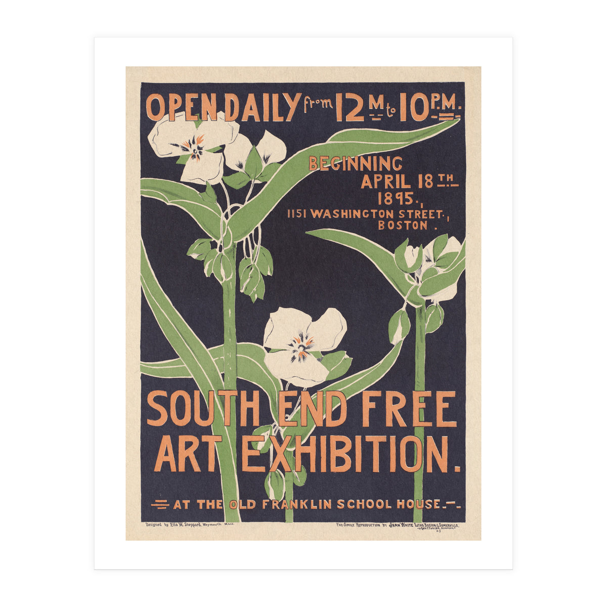 South End Art Exhibition (Print Only)