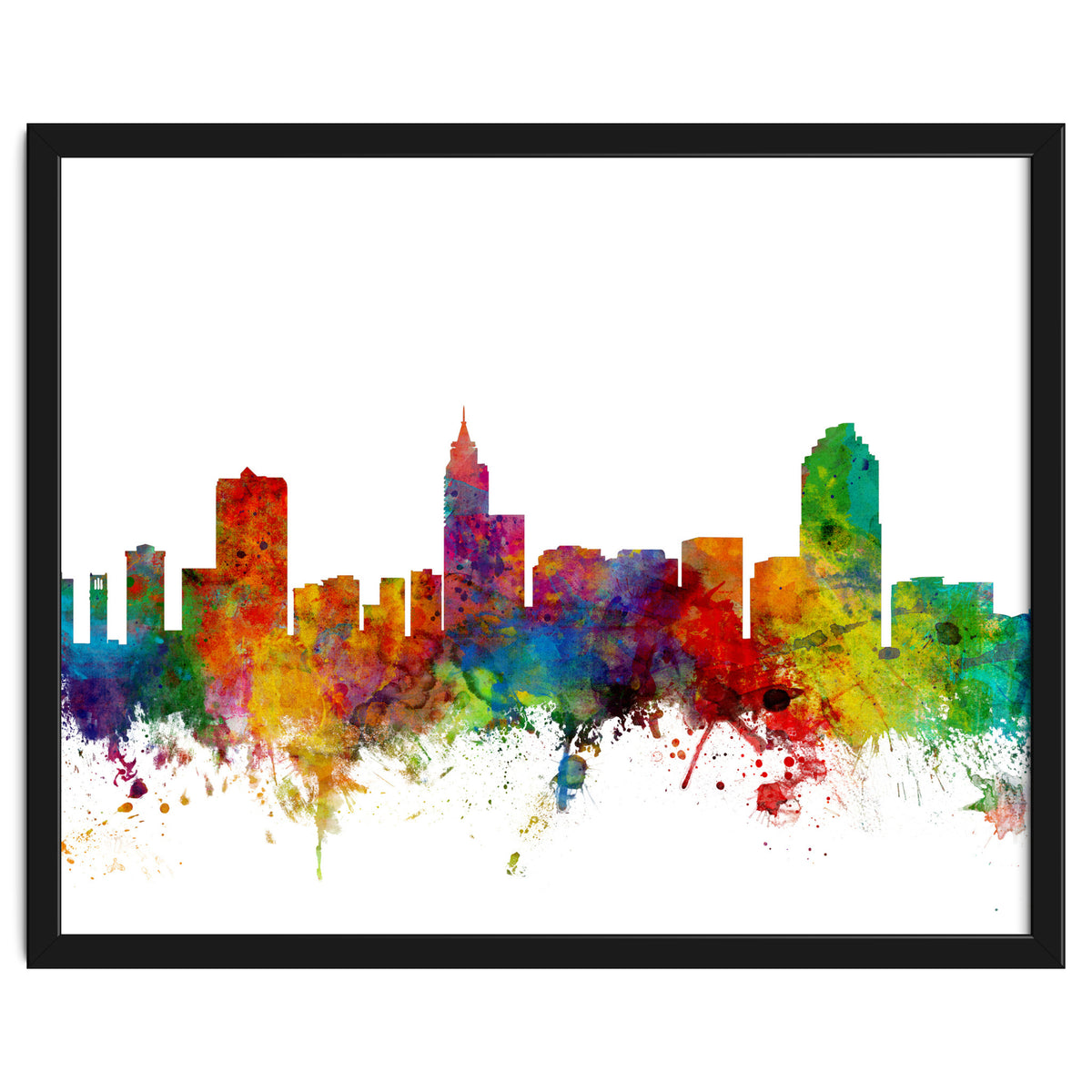 Raleigh North Carolina Skyline