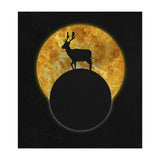 Deer On The Moon  (Print Only) thumbnail
