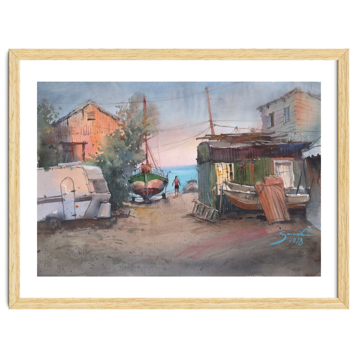 Sunrise on the beach