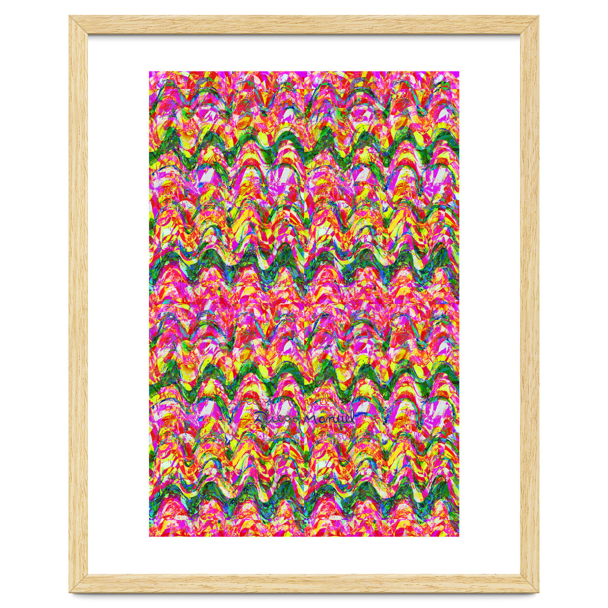 Pop abstract color full