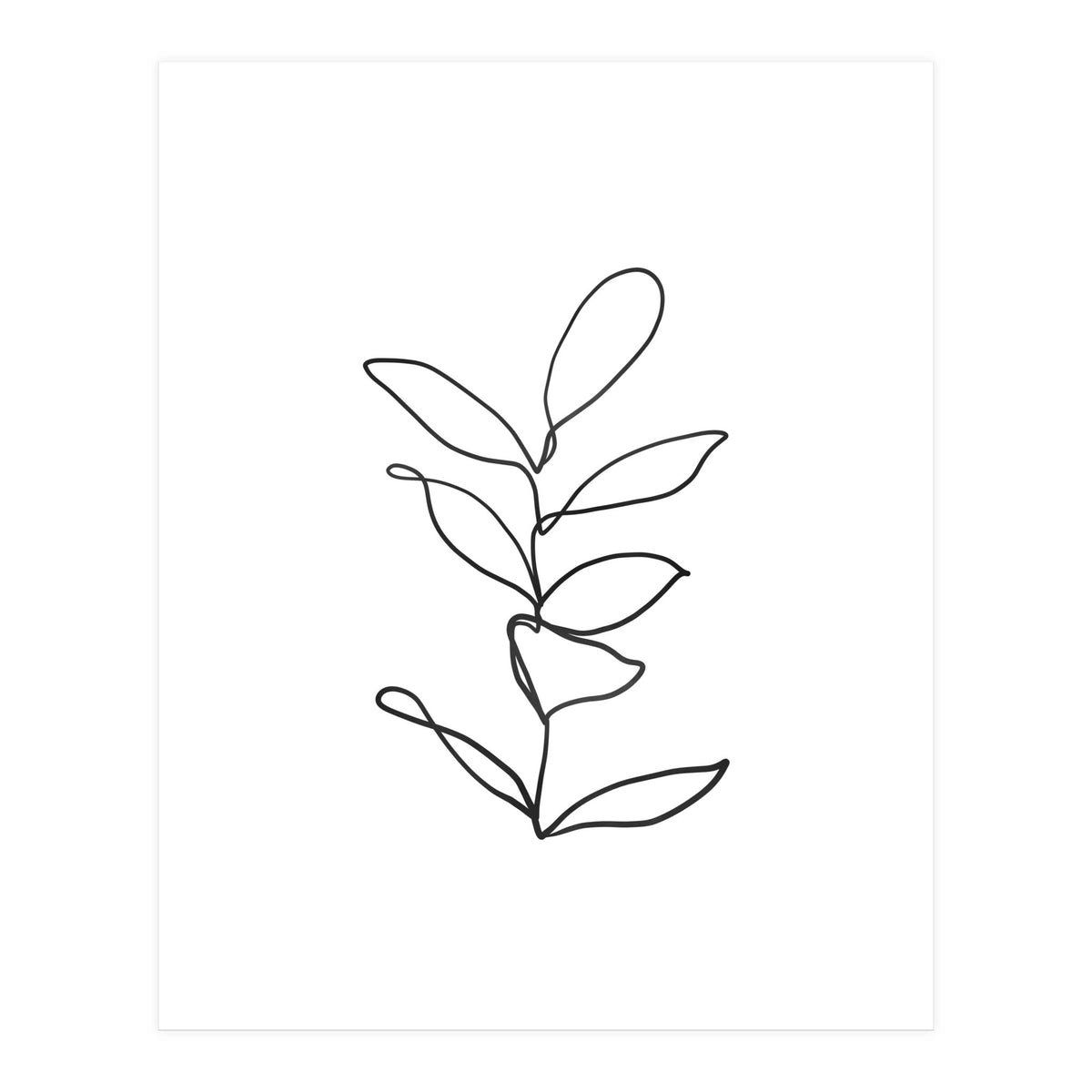 Lines Leaves II (Print Only)