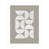 Mid-Century Modern No.17 - Woodblock Print (Print Only) thumbnail