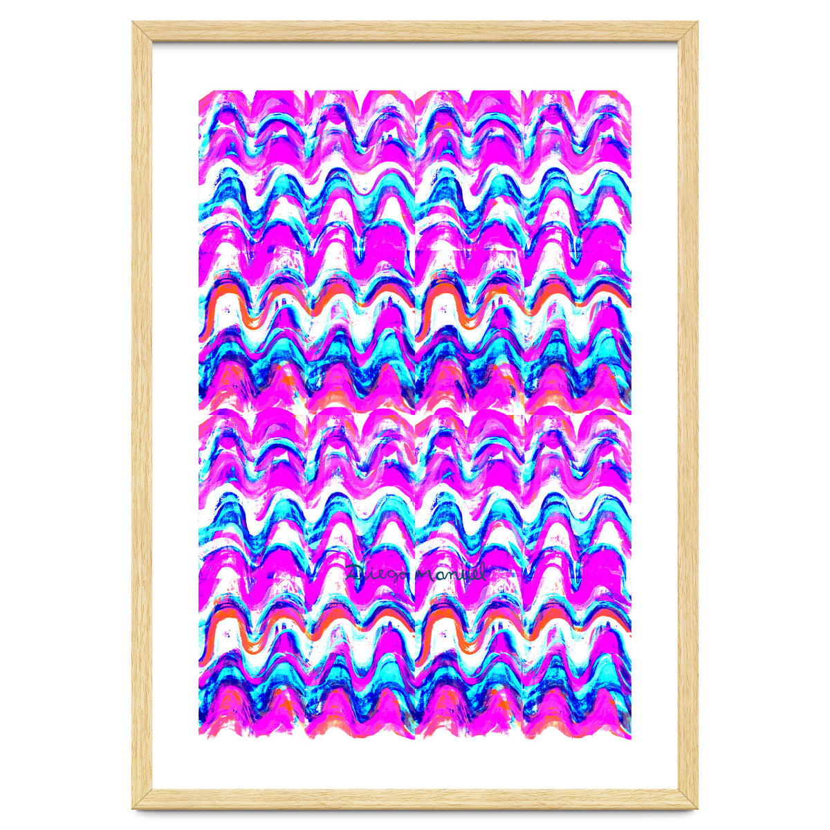 Pop abstract color full