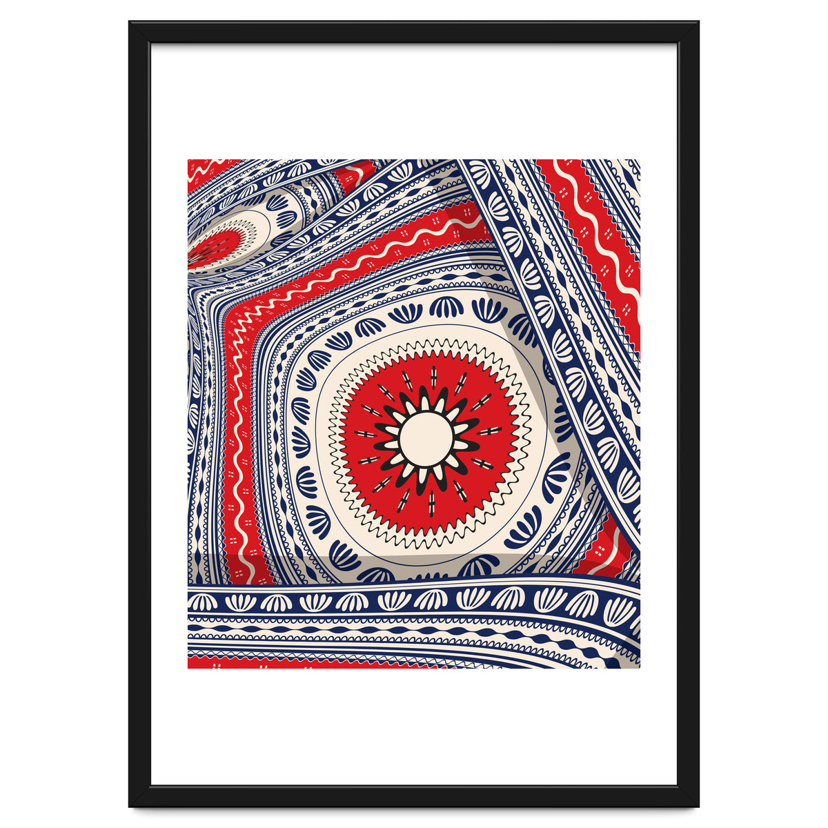 Romanian embroidery background 30