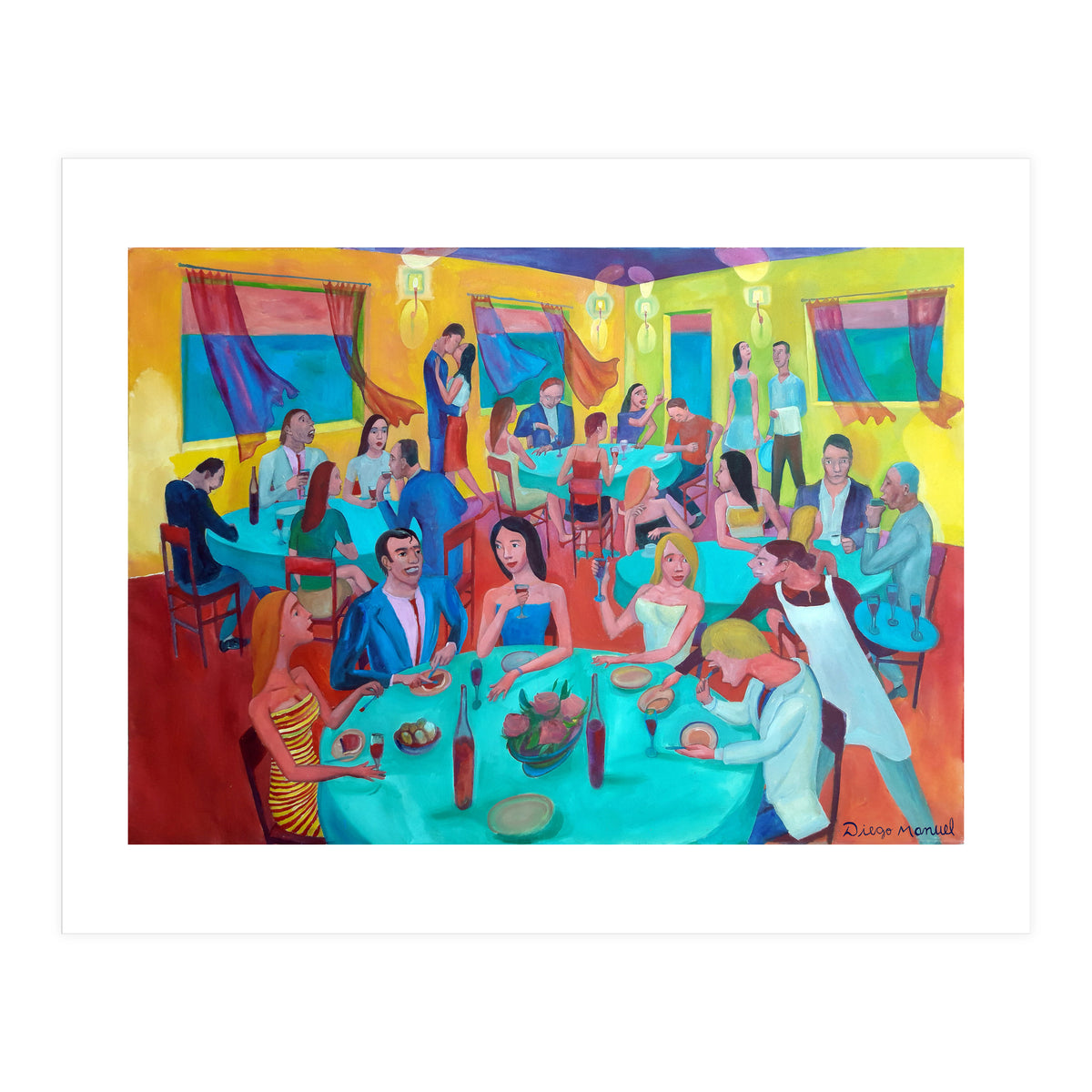 Reunion Social 7 B (Print Only)