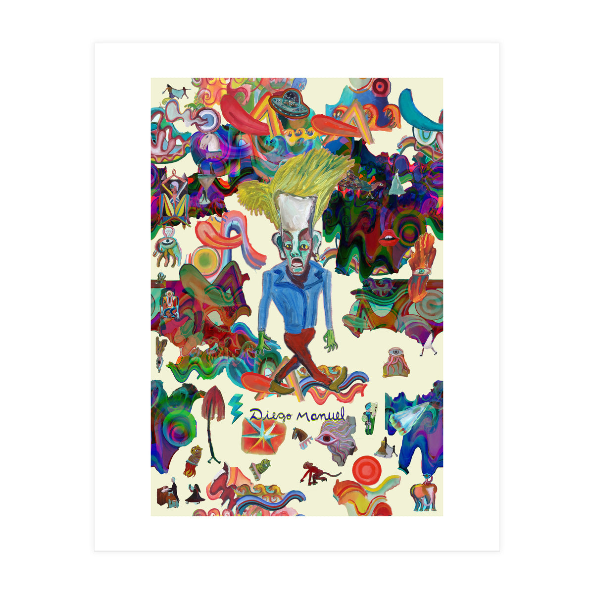 Graffitis 2021 Tapiz 49 B (Print Only)