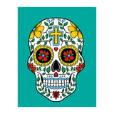 Colorful Skull III (Print Only) thumbnail