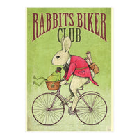 Rabbits Biker Club (Print Only)