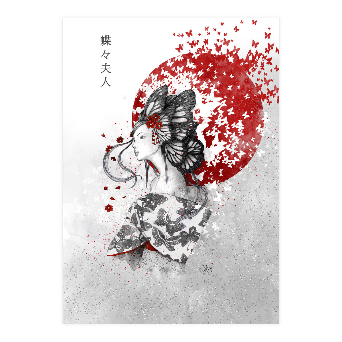 Madame Butterfly (Print Only)