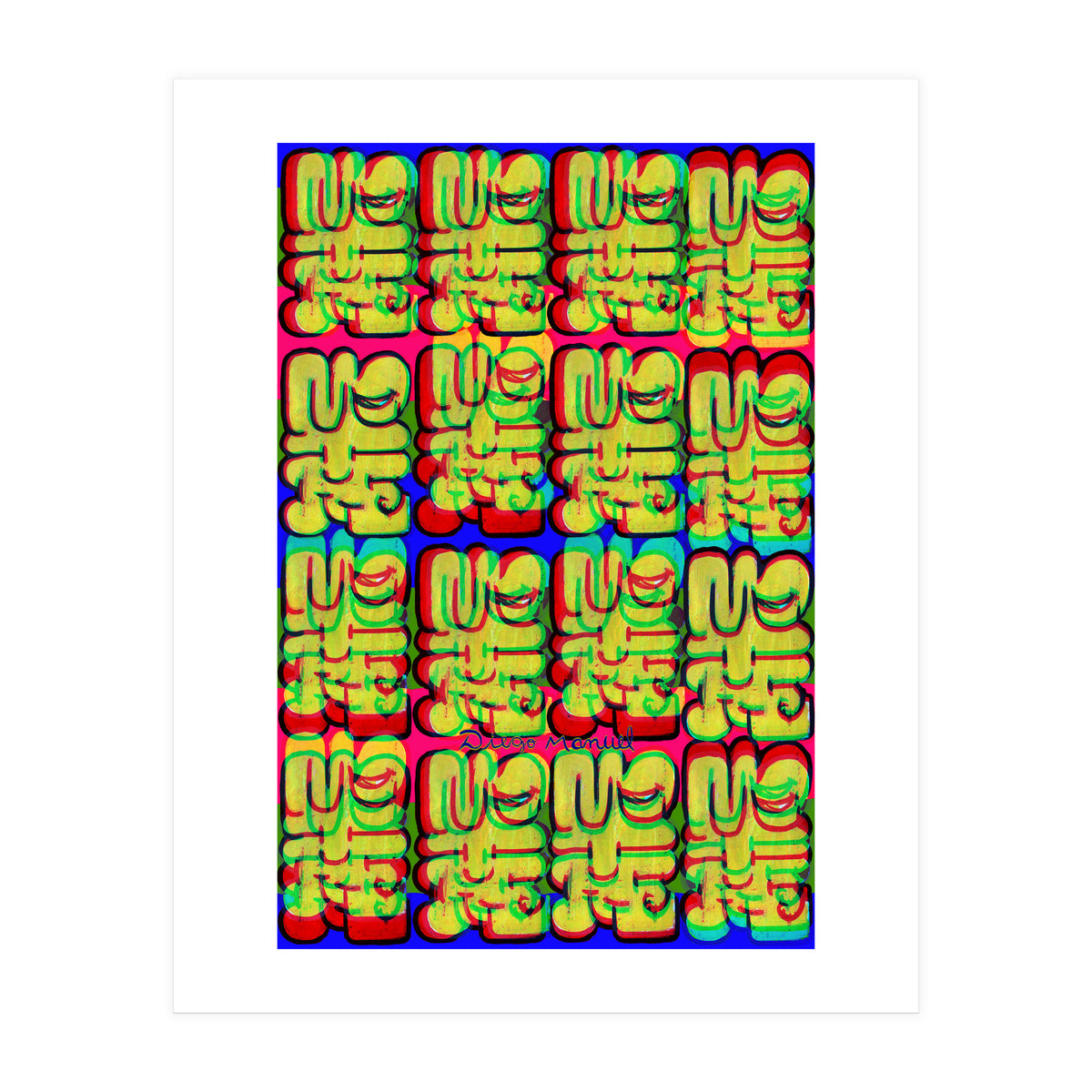 Graffitis 2021 Tapiz 119 (Print Only)