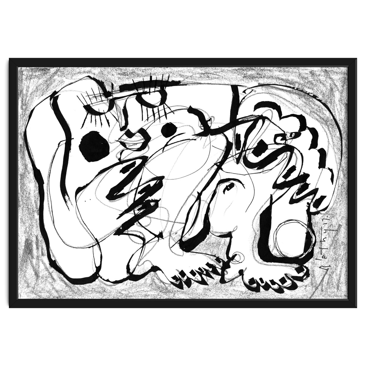 Female Nude no. 02 - b&w