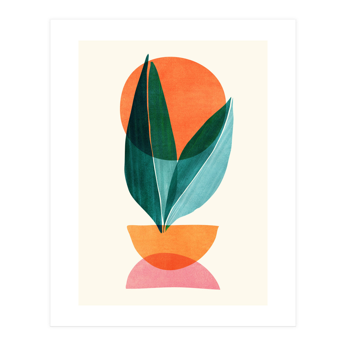 Abstract Nature Stack II (Print Only)