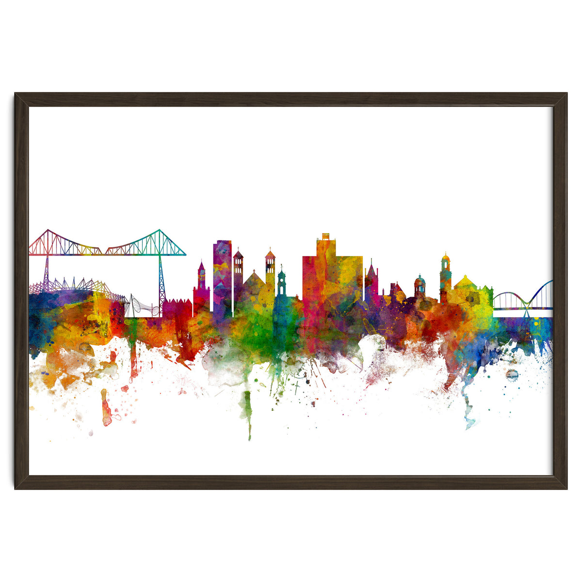 Middlesbrough England Skyline