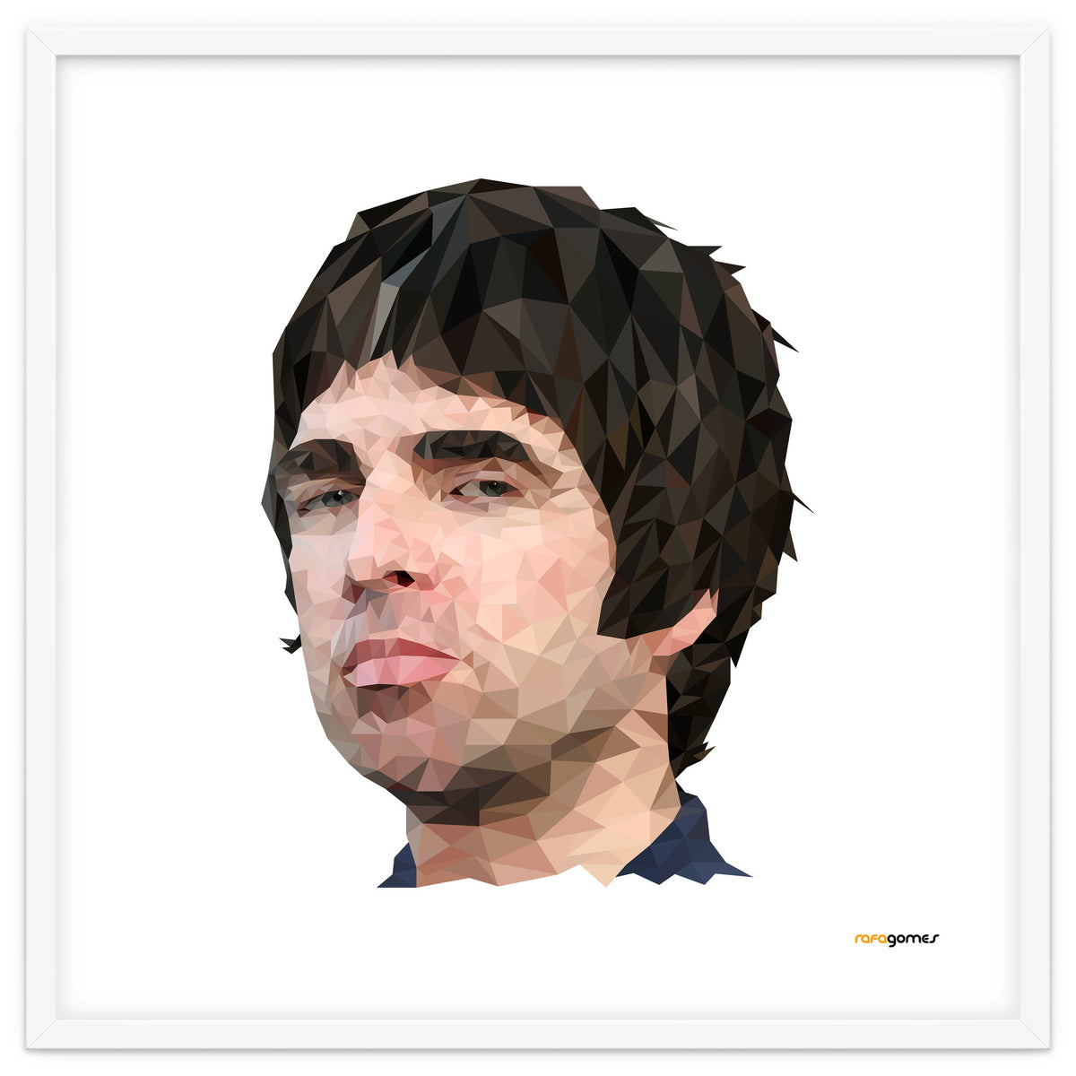 Noel Gallagher Low Poly