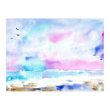 Tenderness of the sea || watercolor (Print Only) thumbnail