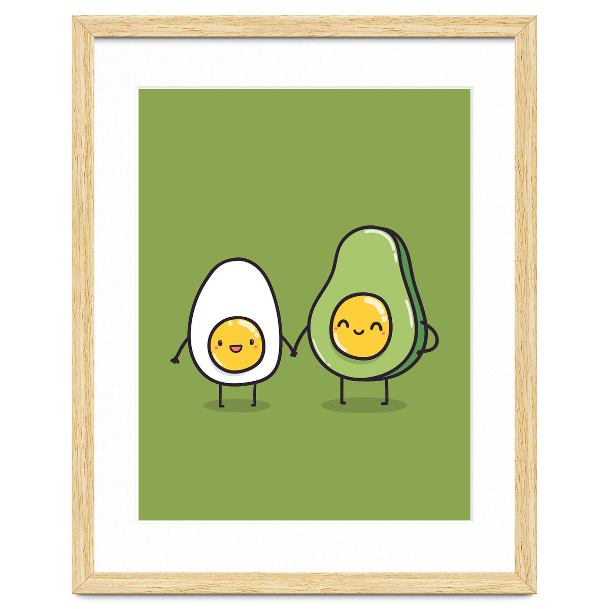 Egg Avocado best friends
