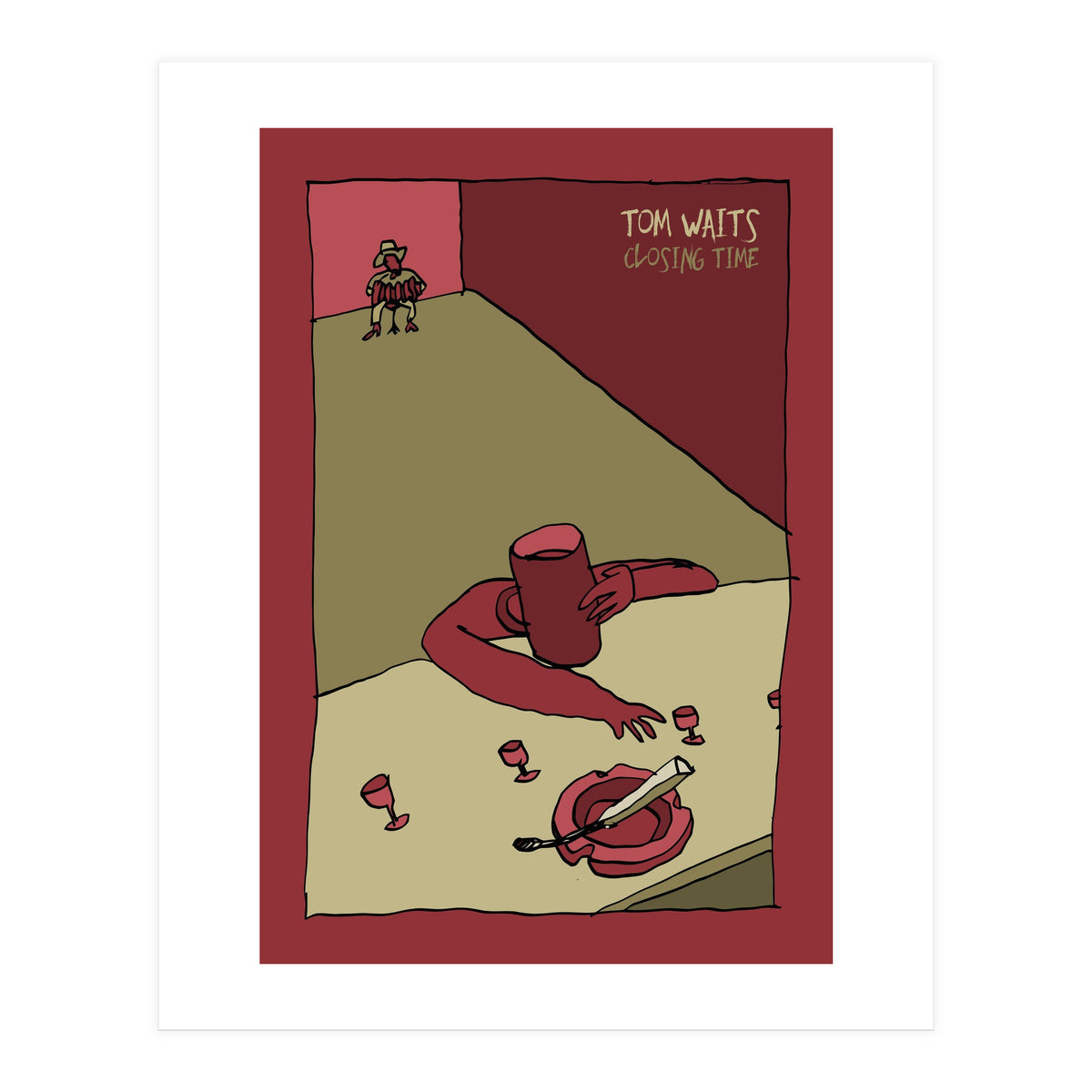 Tribute to Tom Waits (Print Only)