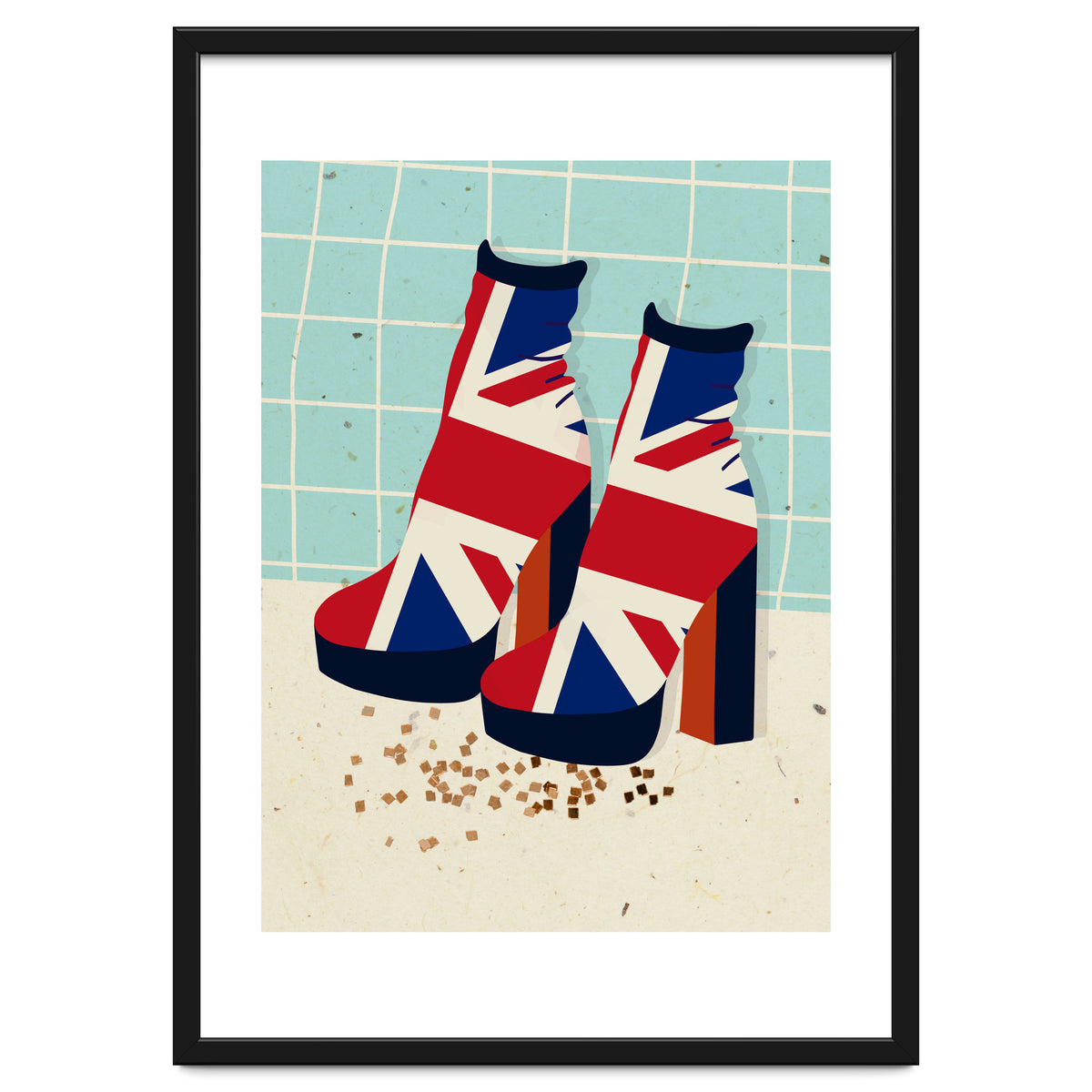 Union Jack Boots