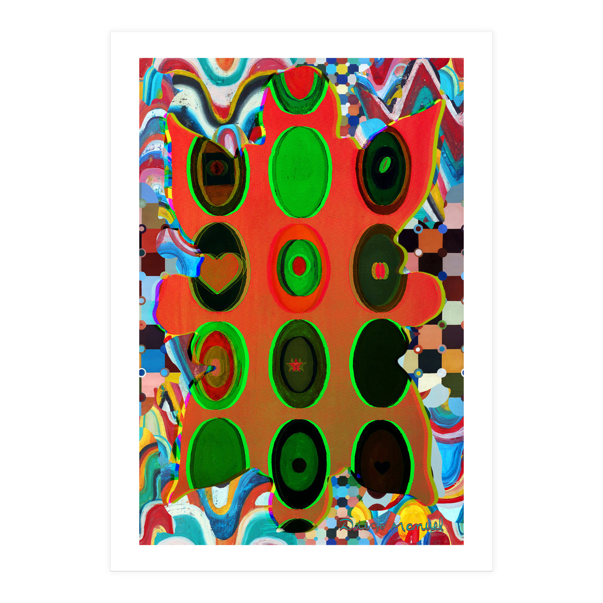 Pop Abstract 2023 Tapiz 99 (Print Only)